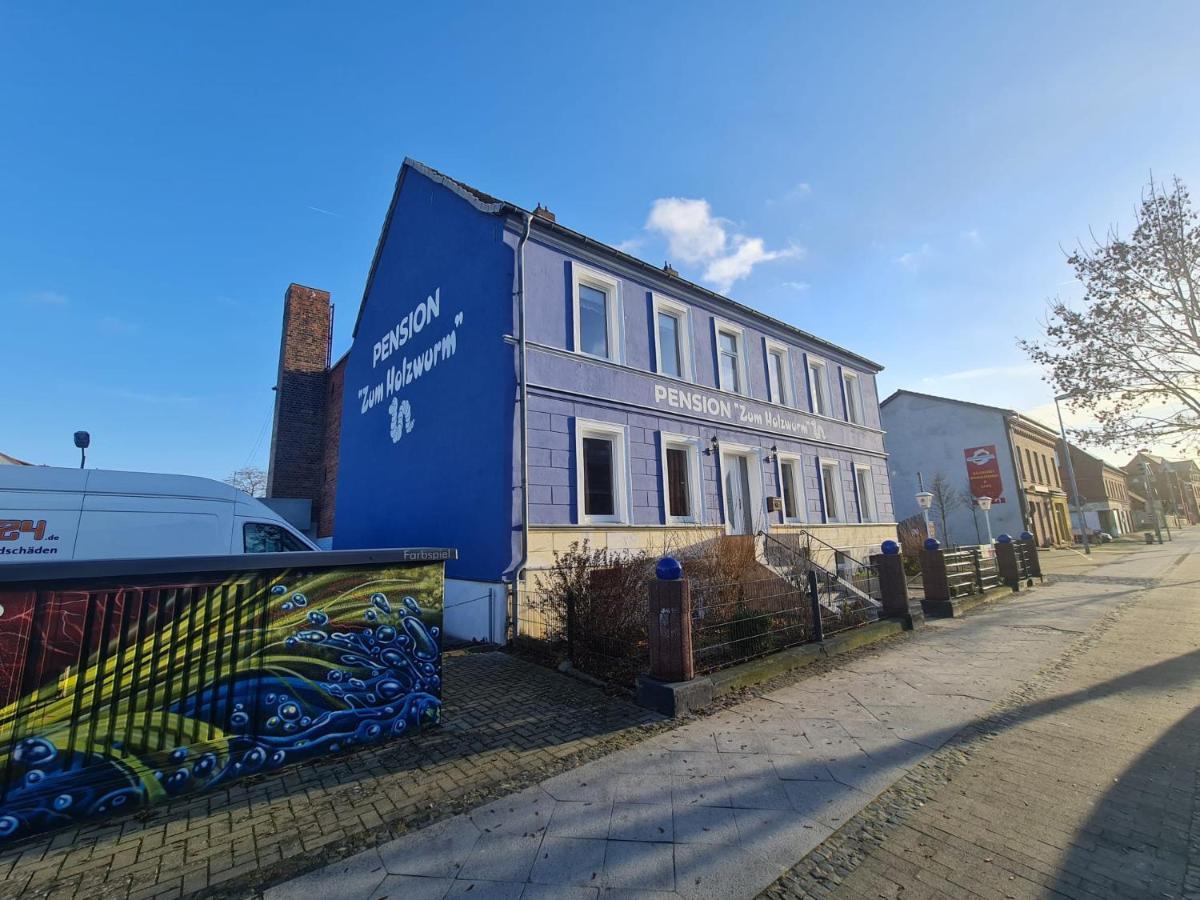 Pension Zum Holzwurm Wittenberge Exteriér fotografie